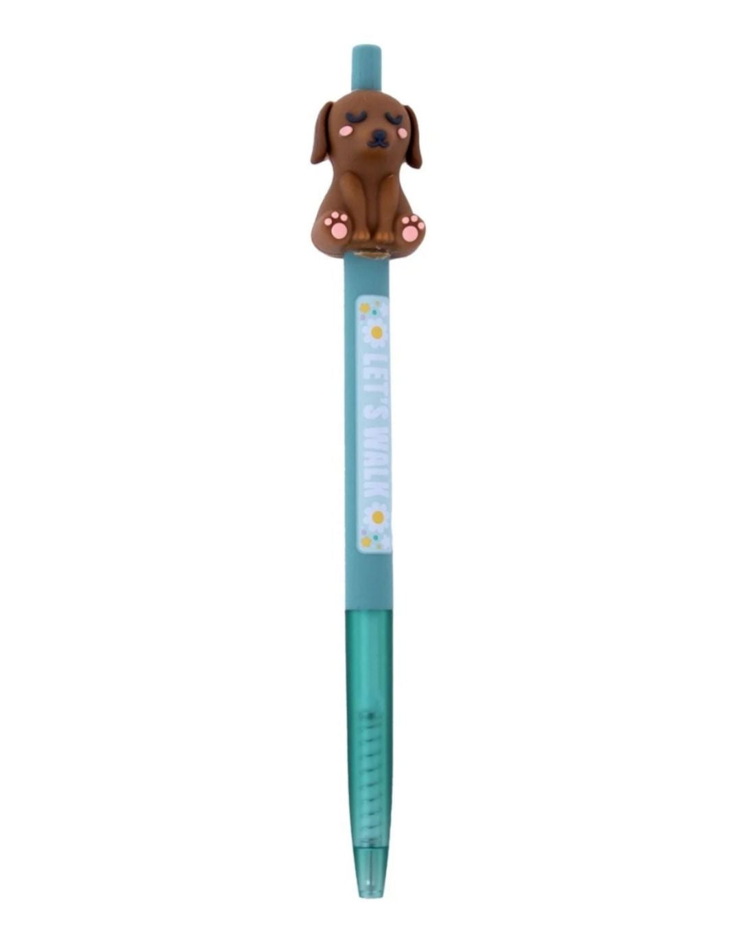 Mr. Wonderful Stylo à bille Teckel 3D - Let's Walk