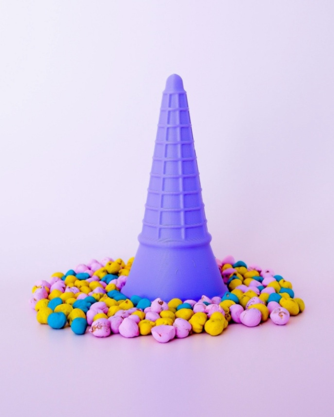 Play Sense Cône de glace violet pour pâte à modeler