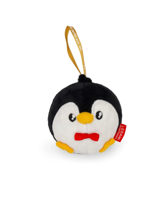 Legami Décoration de Noël en peluche Pingouin