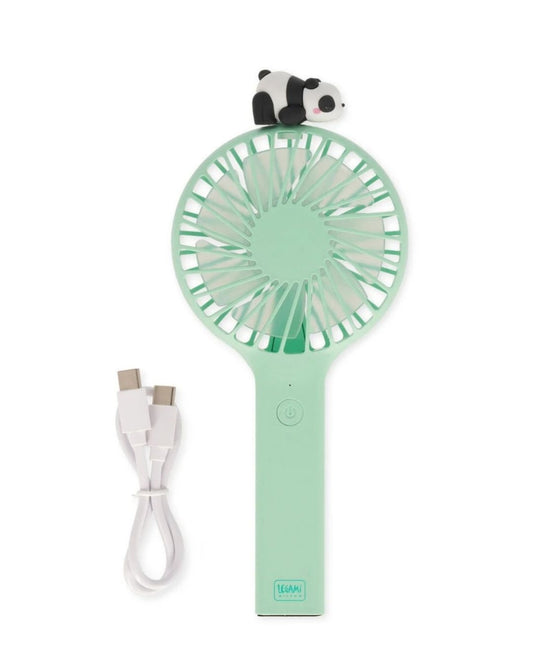 Legami Ventilateur portable rechargeable Panda