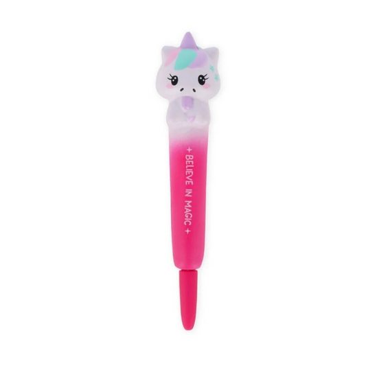 Legami Stylo à encre gel anti-stress Squeezies Licorne