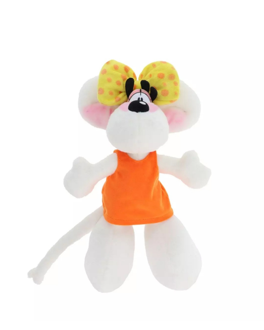 Diddl Peluche Diddlina en robe orange 30cm