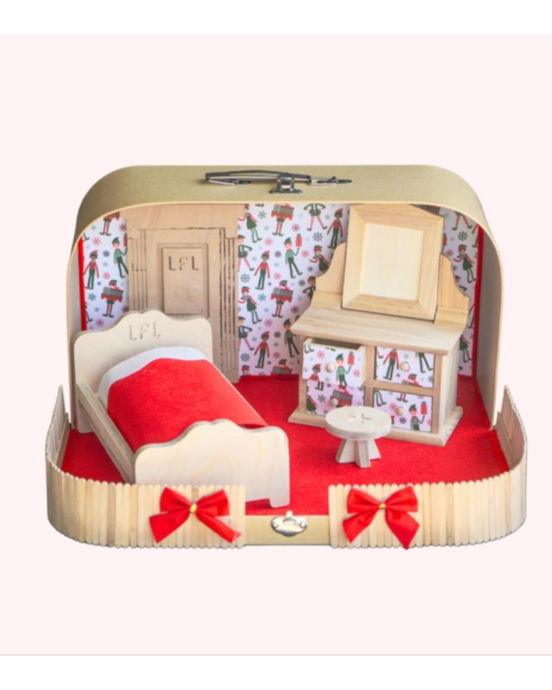 Les Fées Louphine Grande valise Magique Lutins Décor Lutins