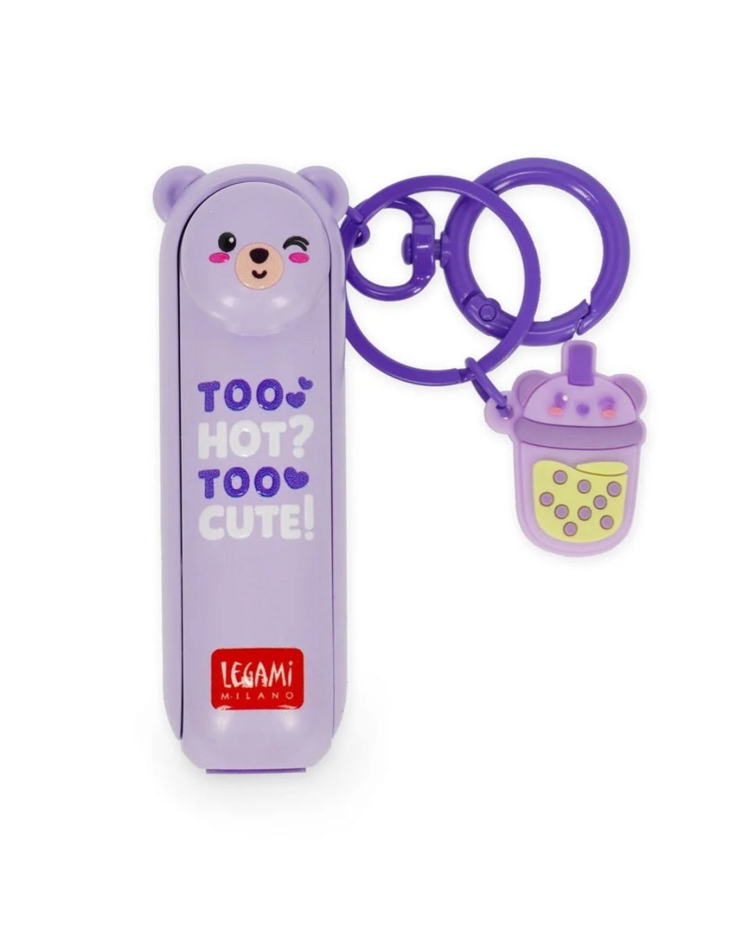 Legami Ventilateur portable rechargeable Teddy