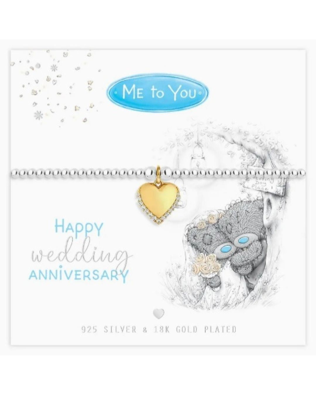 Life Charms Me To You - Bracelet "Joyeux Anniversaire de mariage"