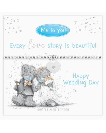 Life Charms Bracelet Me To You - "Joyeux Jour de Mariage"