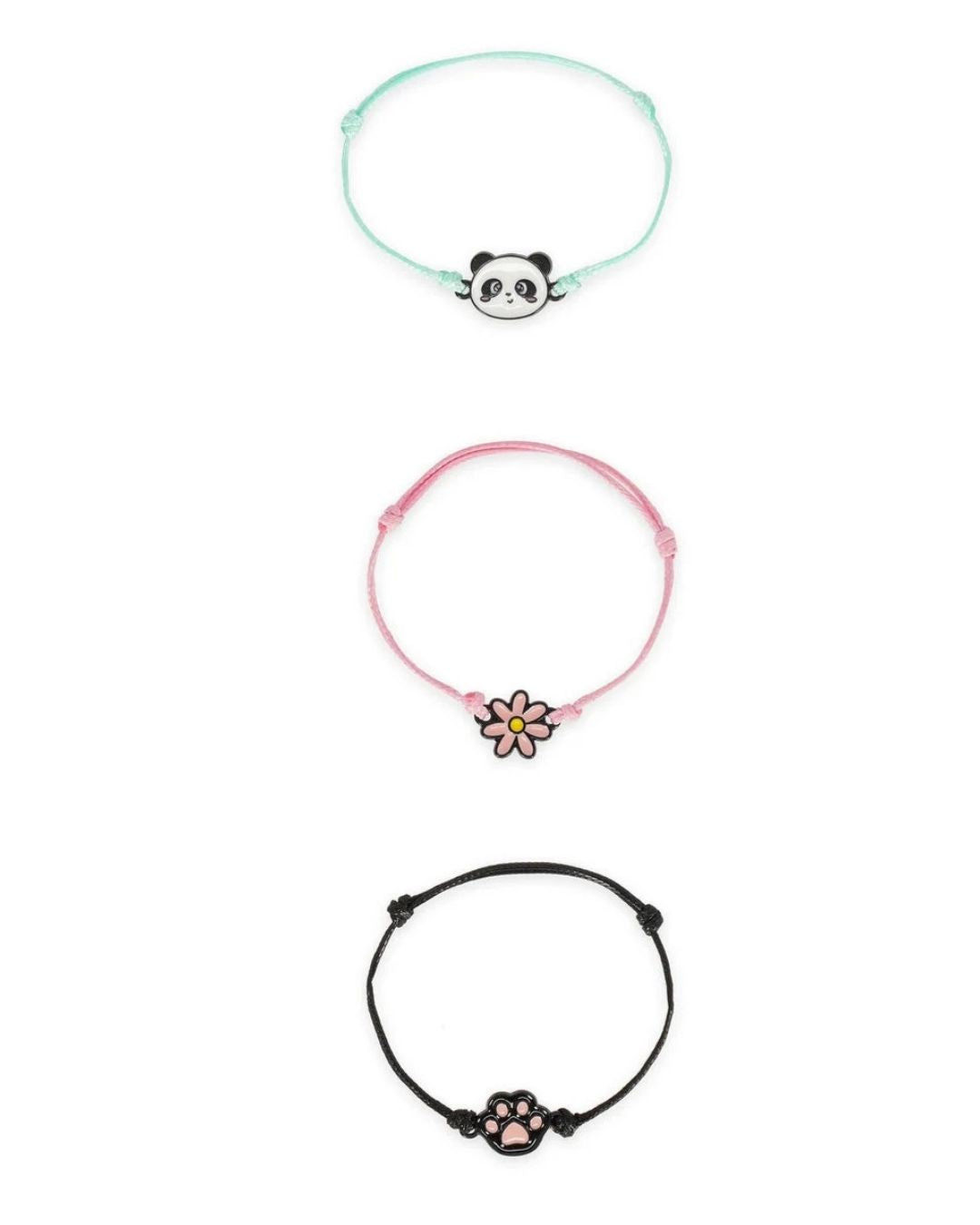 Legami Set de 3 bracelets Panda