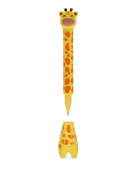 Legami Stylo à bille Girafe avec base