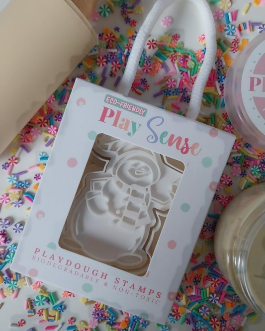 Play Sense Tampon pâte à modeler Bonhomme de neige