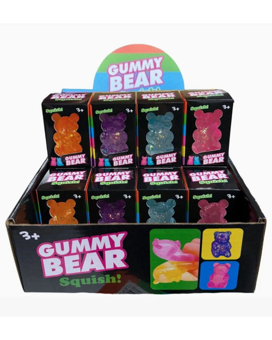 Squishy Ourson gomme pailleté