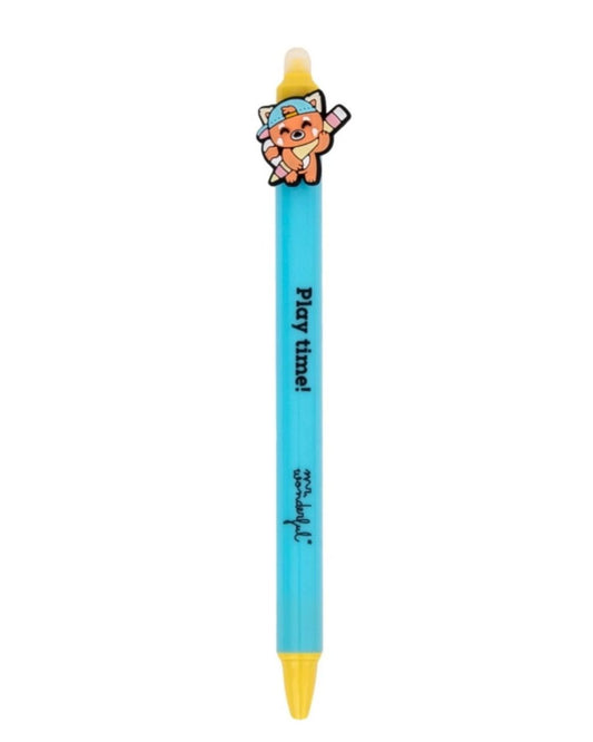 Mr. Wonderful Stylo effaçable Panda Roux - Play time !