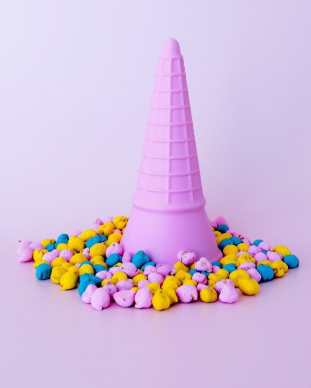 Play Sense Cône de glace rose pour pâte à modeler