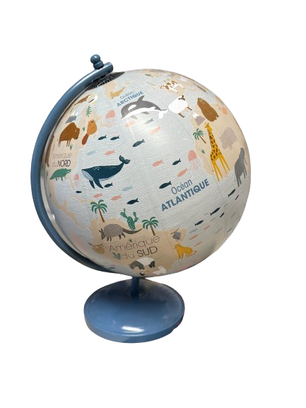 Globe terrestre enfant