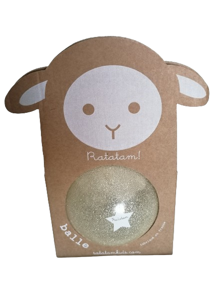 Ballon Pailleté Mouton Argent Ratatam
