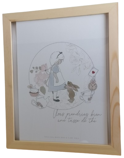 Affiche et Cadre "Petite Princesse"
