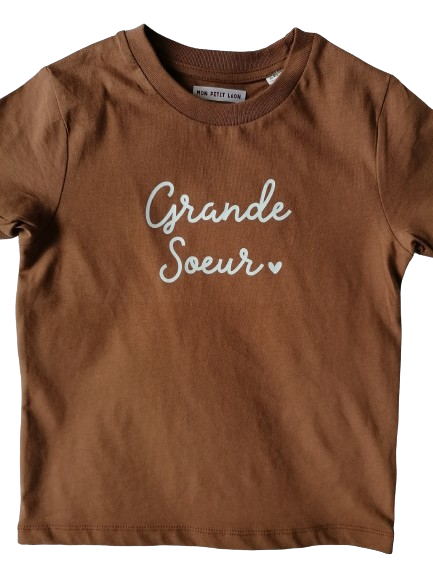 T-shirt enfant "Grande sœur"