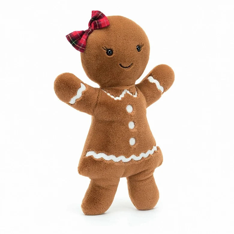 Peluche Pain d'Epice Fille Jelly Cat Noël