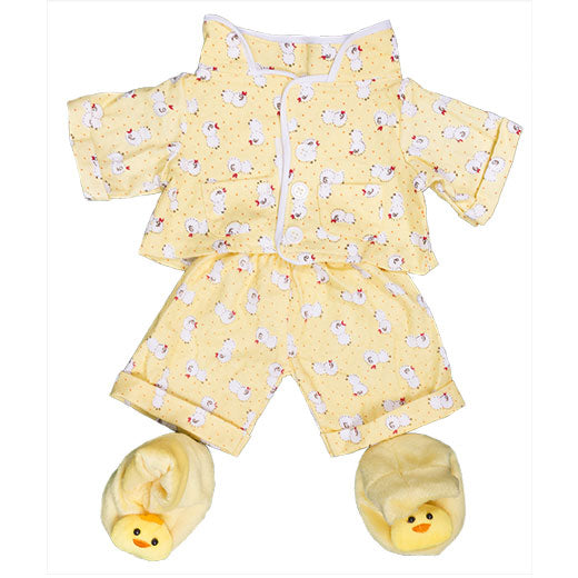 "Fabrique ta peluche" Pyjama jaune