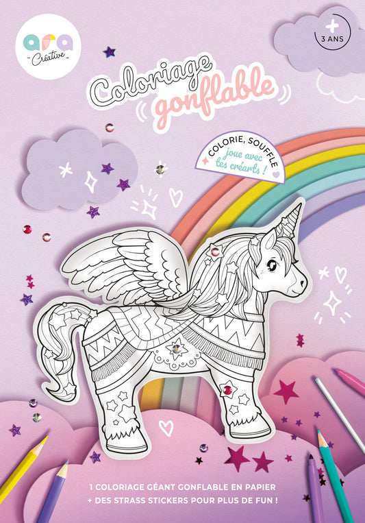 Ara Créative Coloriage Gonflable Licorne