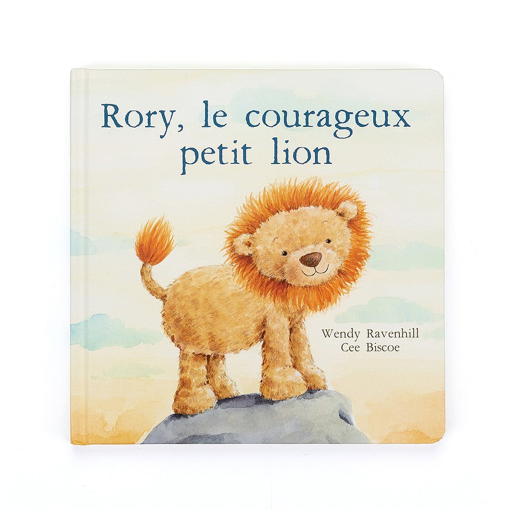 Livre Jellycat Rory le courageux petit lion