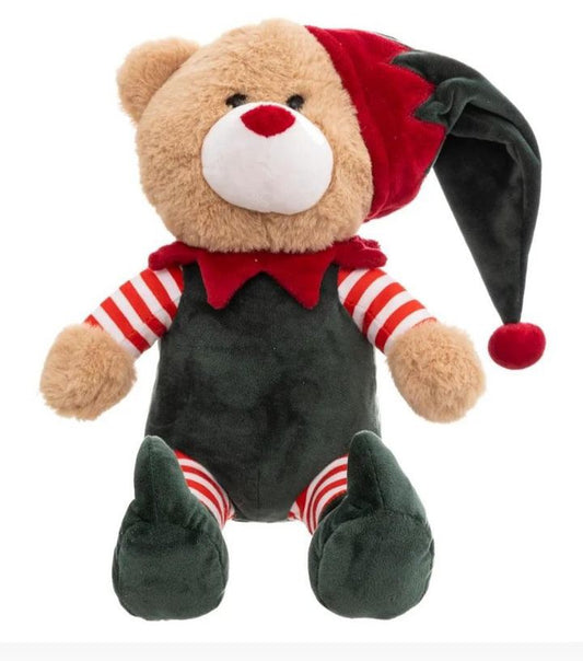 Peluche Lutin Ours Noël