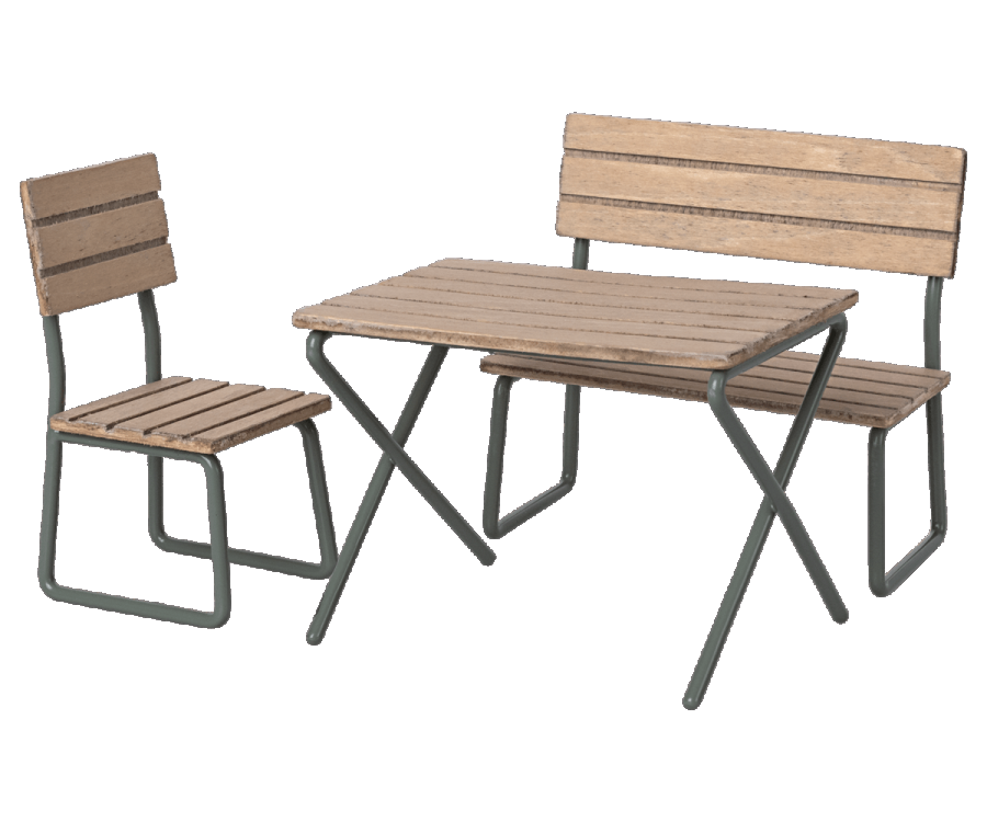 Maileg Set de jardin table et chaises