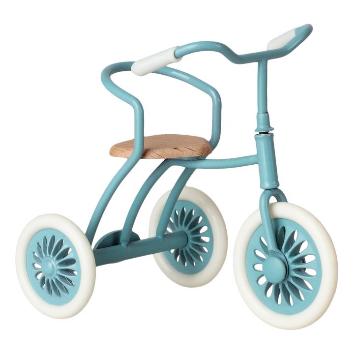 Maileg Tricycle bleu avec son abri