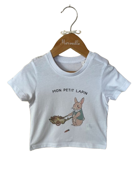 T-Shirt enfant Lapin "Mon petit Lapin"