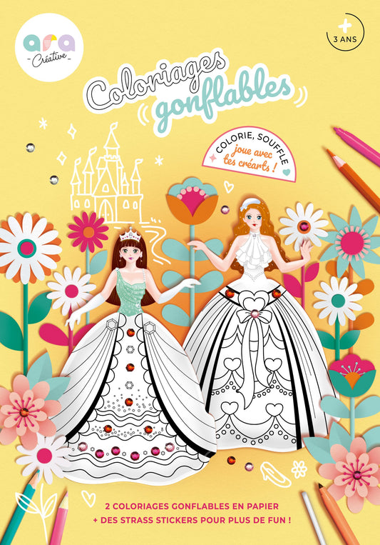 Ara Créative Coloriage Gonflable Princesses