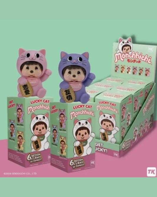 Monchhichi Collection Lucky Cat