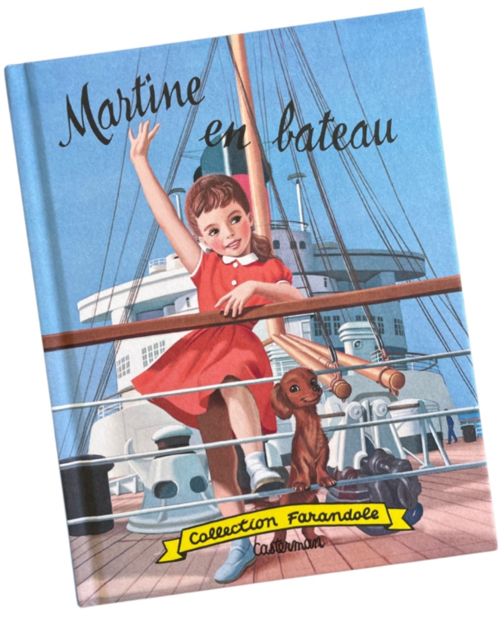 Carnet Martine en bateau couverture rigide