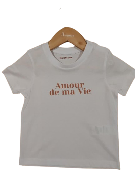 T-shirt enfant "Amour de ma vie"