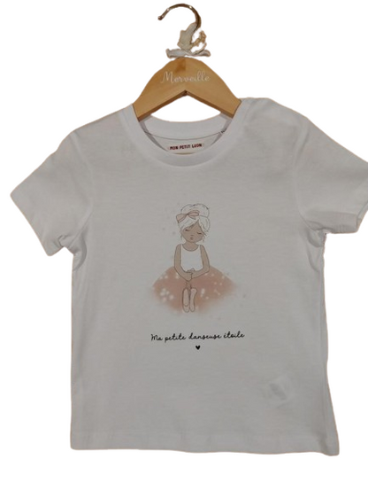 T-Shirt enfant "Ma petite danseuse étoile"