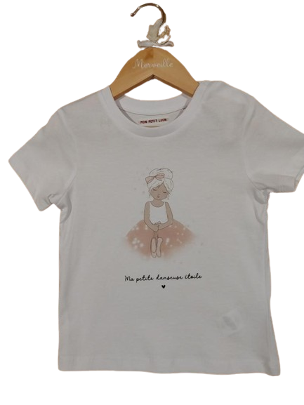 T-Shirt enfant "Ma petite danseuse étoile"