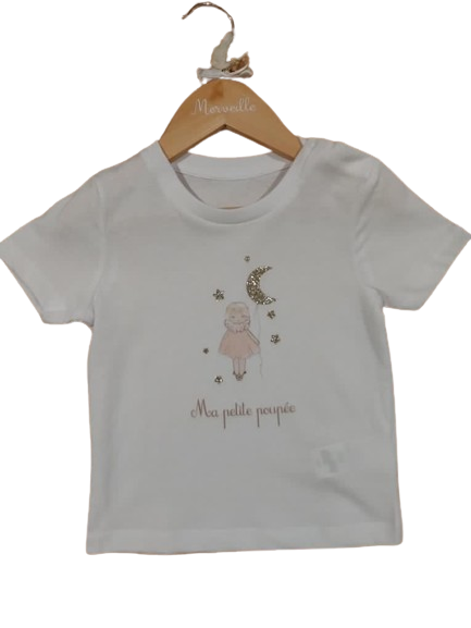 T-Shirt enfant "Ma petite poupée"