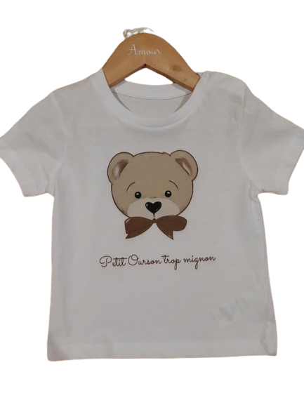 T-Shirt enfant "Petit Ourson trop mignon"