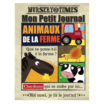 Livre Mon Petit Journal "Animaux de la ferme"