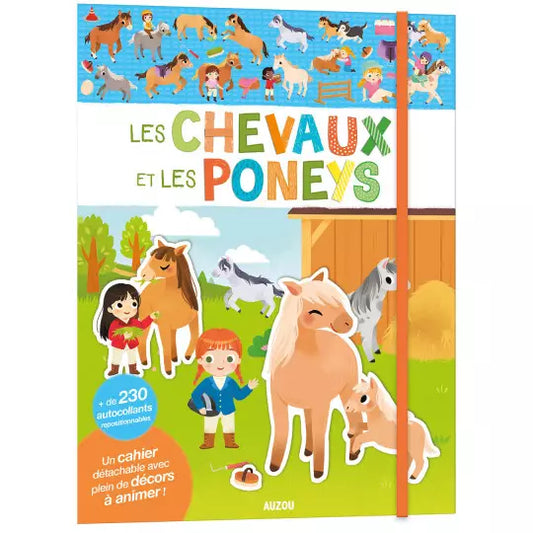 Mes tout premiers autocollants "Les Chevaux et les Poneys"