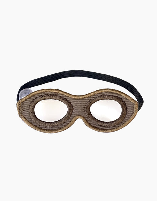 Minikane & Delage - Lunettes Wagner en gabardine marron