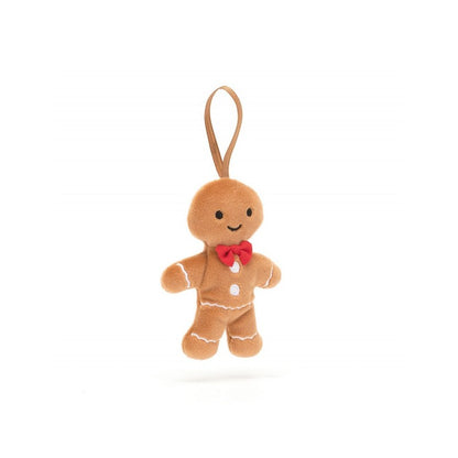 Jellycat Décoration de sapin Festive Folly Gingerbread Fred