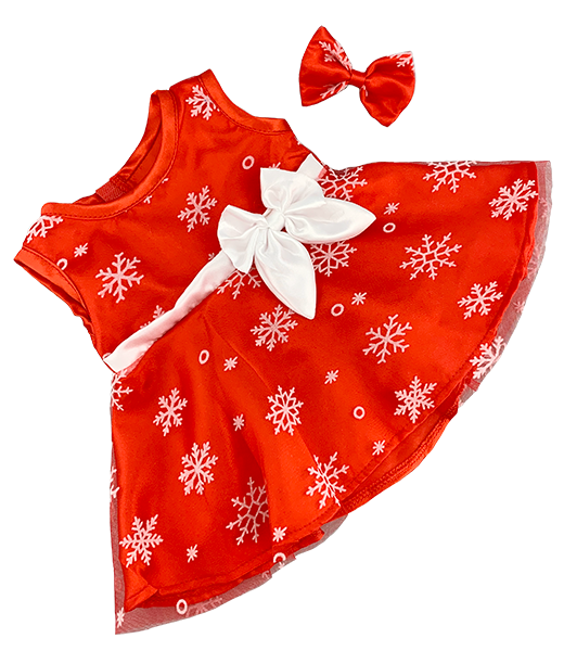 "Fabrique ta peluche" Robe de Noël