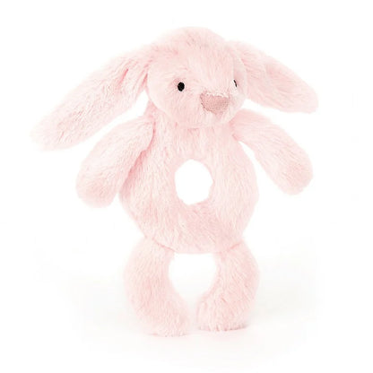 Hochet lapin rose JellyCat